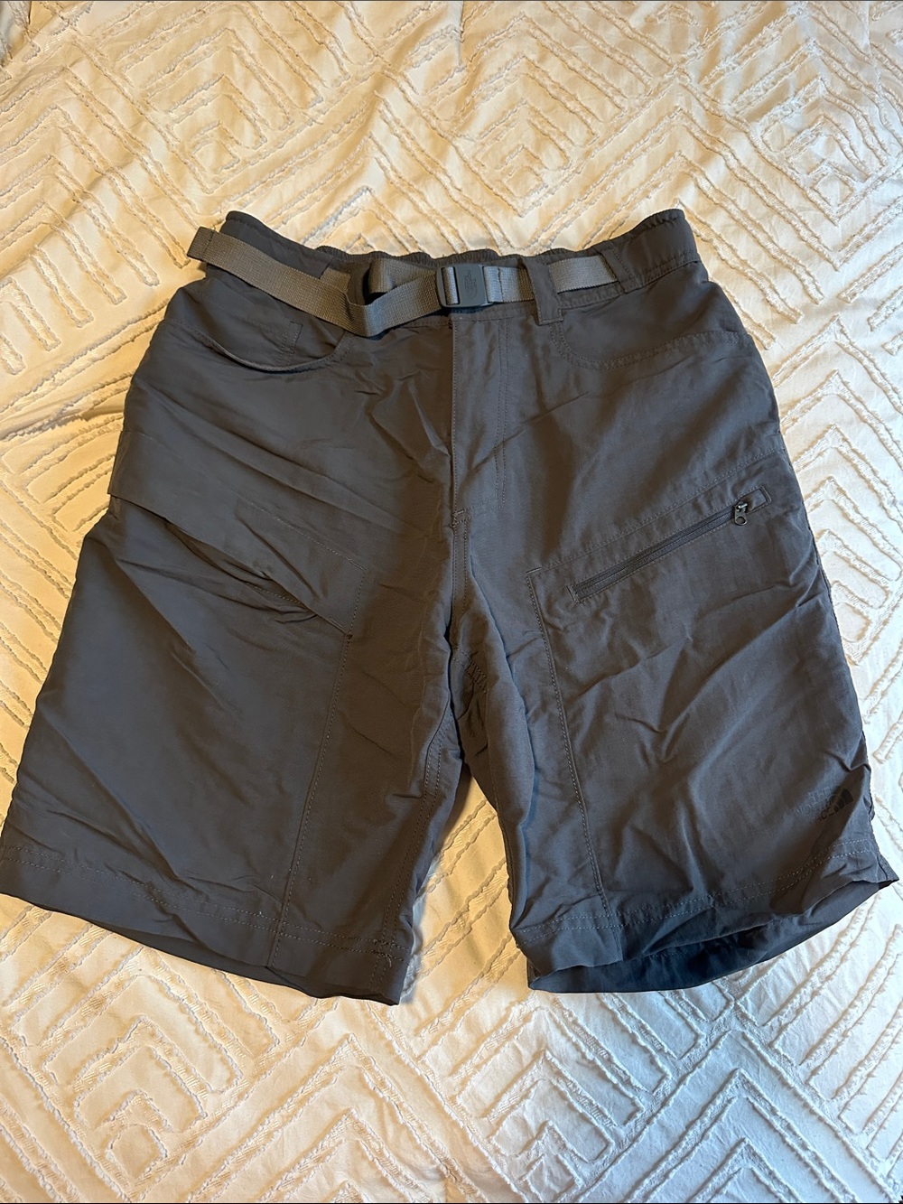 The North Face Men's Charcoal Outdoor Performance Shorts
